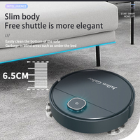 3 In 1 Smart Sweeping Robot Home Mini Sweeper Sweeping and Vacuuming Wireless Vacuum Cleaner Sweeping Robots For Home Use
