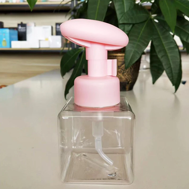 250ml garrafa quadrada clara sabão líquido batido mousse pontos engarrafamento shampoo loção chuveiro gel bomba garrafas para dispensador de sabão