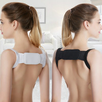 1pc Adjustable S-L Adult Back Posture Corrector Clavicle Back Support Correction Spine Back Straight Shoulders Brace Strap