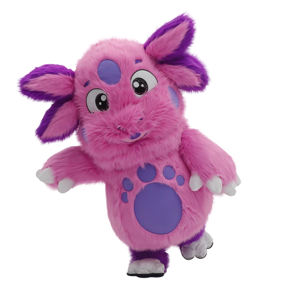 

Cute Moon Baby Inflatable Costume Mascot Parade Adult Character Cosplay Birthday Halloween Party Event Plush Set