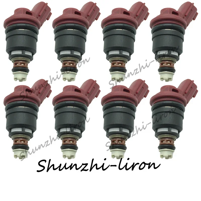 8PCS Fuel Injector 16600-RR544 New High Quality 740cc/min Side Feed For Nismo Silvia Skyline SR20 S13 S14 S15 SR20DET KA24DE