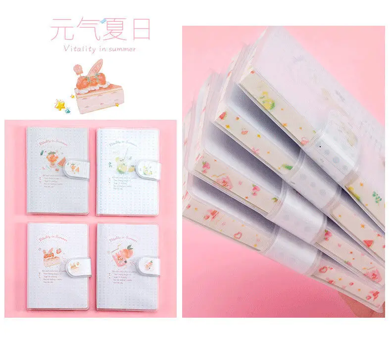 Kawaii Mini tragbares Notizbuch, kleiner Notizblock für tägliche Notizen, Schule, Büro, Schreibwaren, bequem zu tragen, niedlich – Detail 23