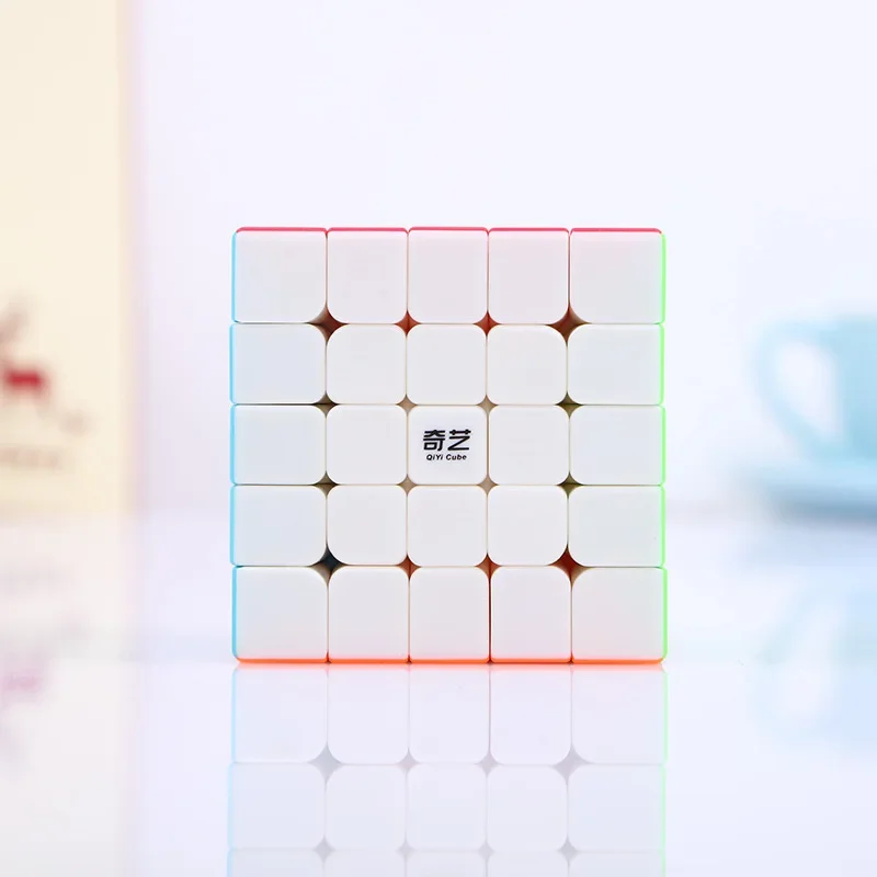 Qiyi Cube 5x5x5 Cubo Magico Qiyi Qizheng S Magic Cube 5x5 Stickerless Qizhengs Cubic Anti-stress 5 By 5 Toys for Children