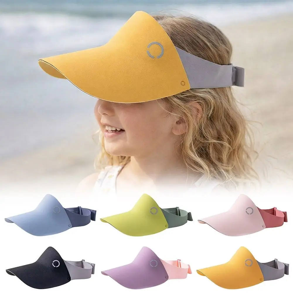 

Gifts One-piece Seamless Visor Cap UV Protection Adjustable Children's Sun Cap Breathable Outdoor Sun Hat