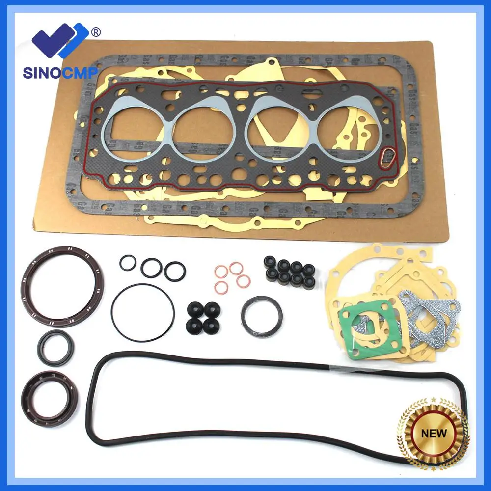 2J New Engine Gasket Kit 04111-96111 For Toyota 5FD SDK8 Skid Steer Loader Forklift Truck Aftermarket Parts