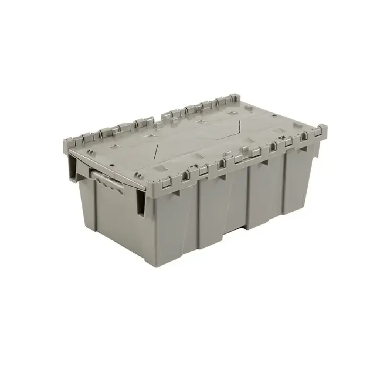 

Контейнер распределительный с откидной крышкой, 19-5/8x11-7/8x7, серый