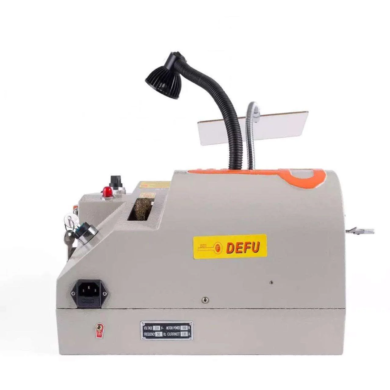 Maszyna do kluczy Locksmith Supply DF Key Machine 100E1 obsługuje szeroki zakres rodzajów kluczy