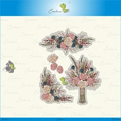 Bountiful bukiety 1 wykrojniki do metalu 2022 nowe formy diy papier do scrapbookingu Making die cuts crafts Printed Sheet