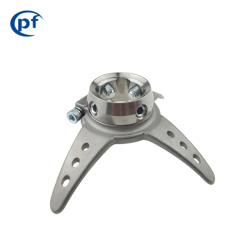 Prosthesis Female Three Jaws Artificial Limbs Stainless Steel Parts Receiver Socket Adapter Prosthetic Leg