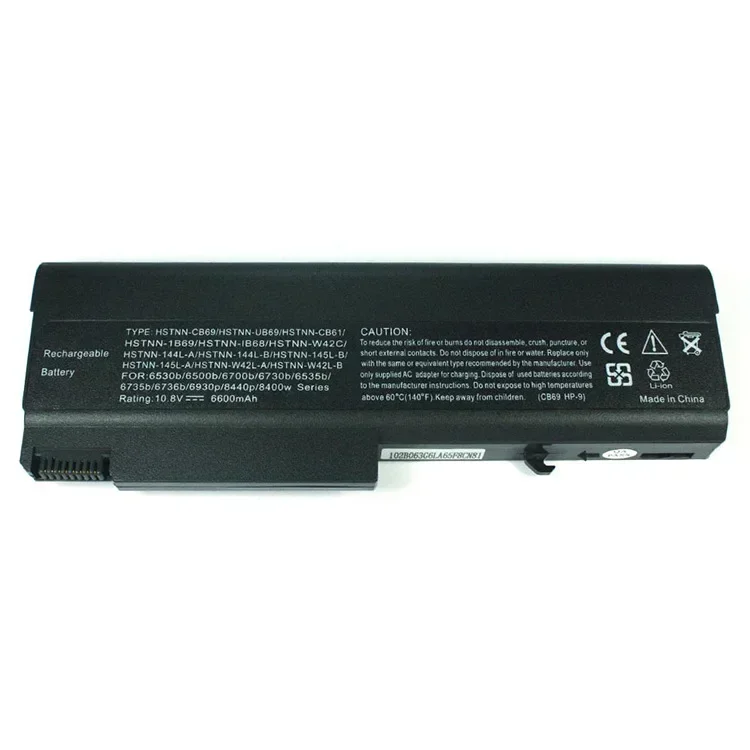 2024 For HP 8440p 6930p 6530b 6730b 6445b 6450b   9-Core Laptop battery