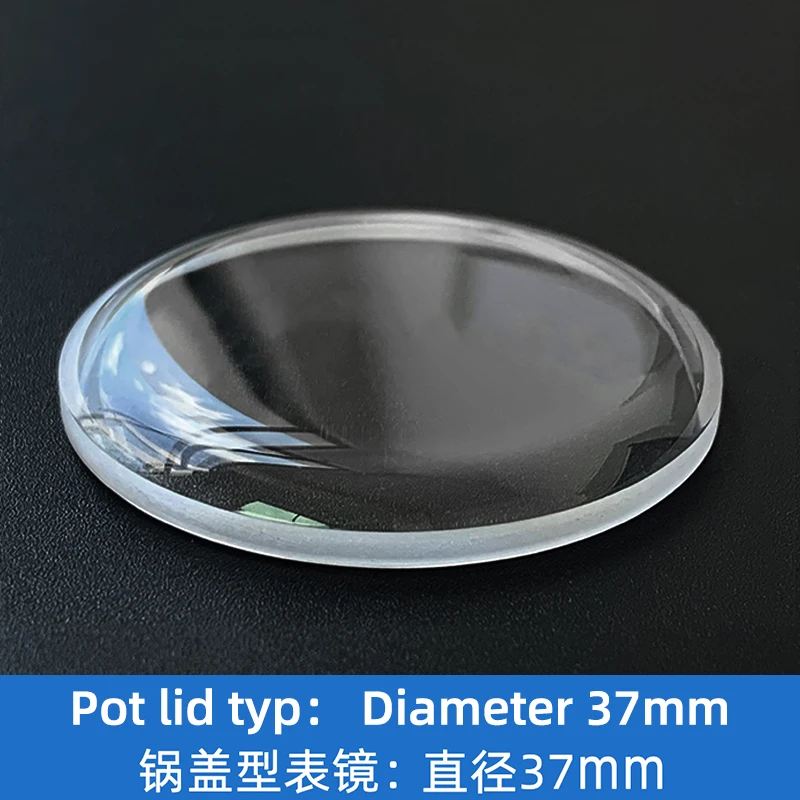 33 мм 37 мм 40 мм крышка для горшка стекло для Panerai стекло сапфировое стекло для часов зеркальная маска стекло выпуклые аксессуары двойной купол стеклянная линза