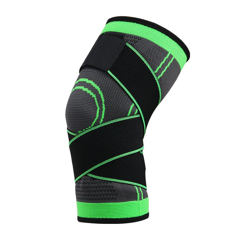 1PCS Knee Pads Sports Pressurized Elastic Kneepad Support Fitness Basketball Volleyball Brace Medical Arthritis Joints Protector