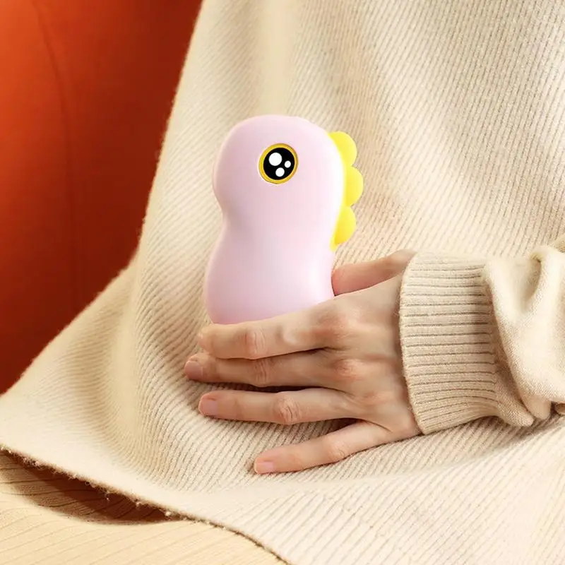 Elektrische Handwarmer Cartoon Pocket Handwarmer Heater 3 Temperatuur Verstelbare Usb Oplaadbare Handwarmer Winter Accessoires