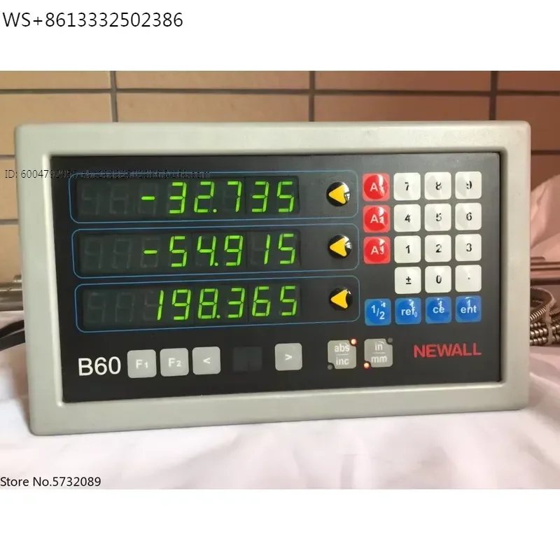 Digital Display Meter for NEWALL E70-M Boring Machine Ball Grid Ruler
