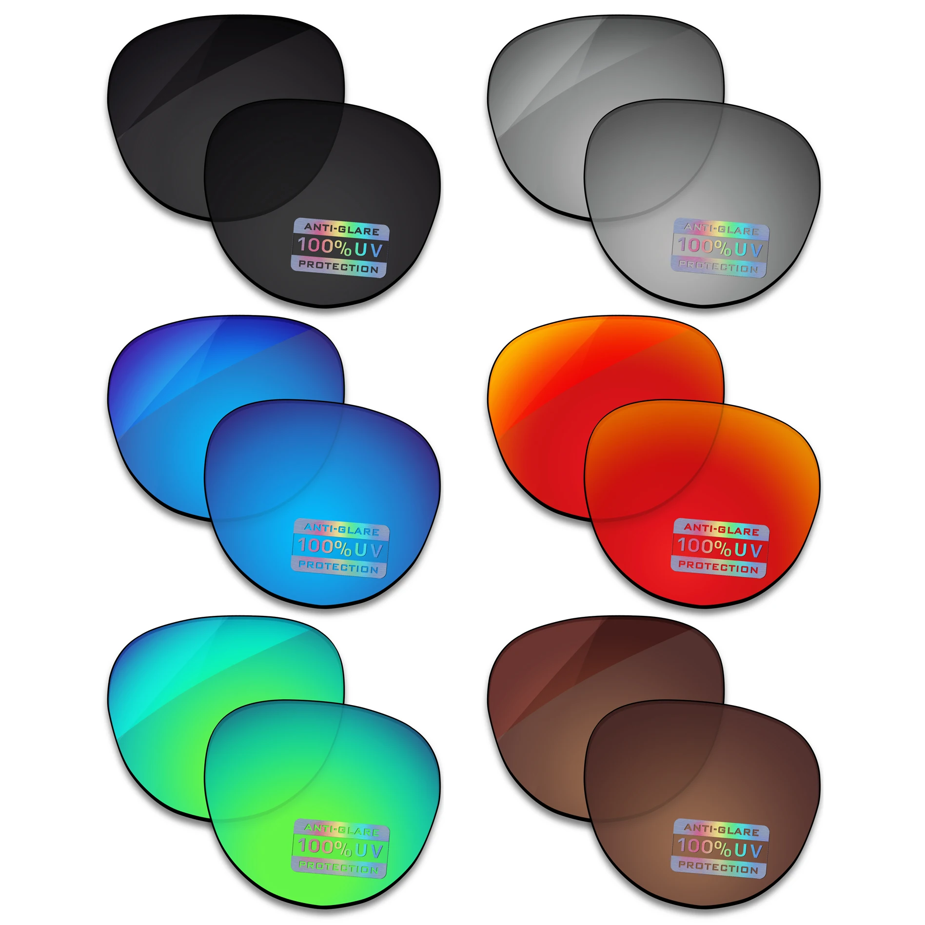 

Сменные линзы MYCOURAG для подголовника RayBan RW4013F (Gen 2) Солнцезащитные очки 51 мм, защита UV400, многоцветные варианты