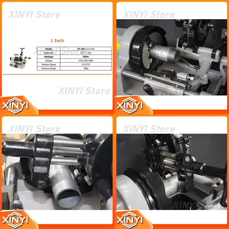 for High Efficient 4 Inch Pipe Threader