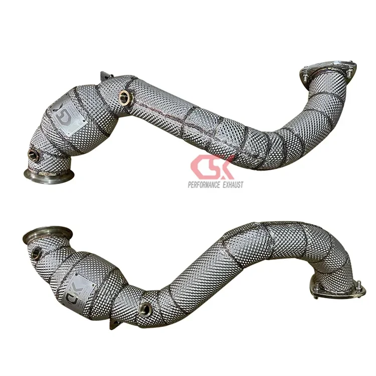 2024 Top Selling Vantage 4.0T V8 CSK downpipe end exhaust For Aston Martin