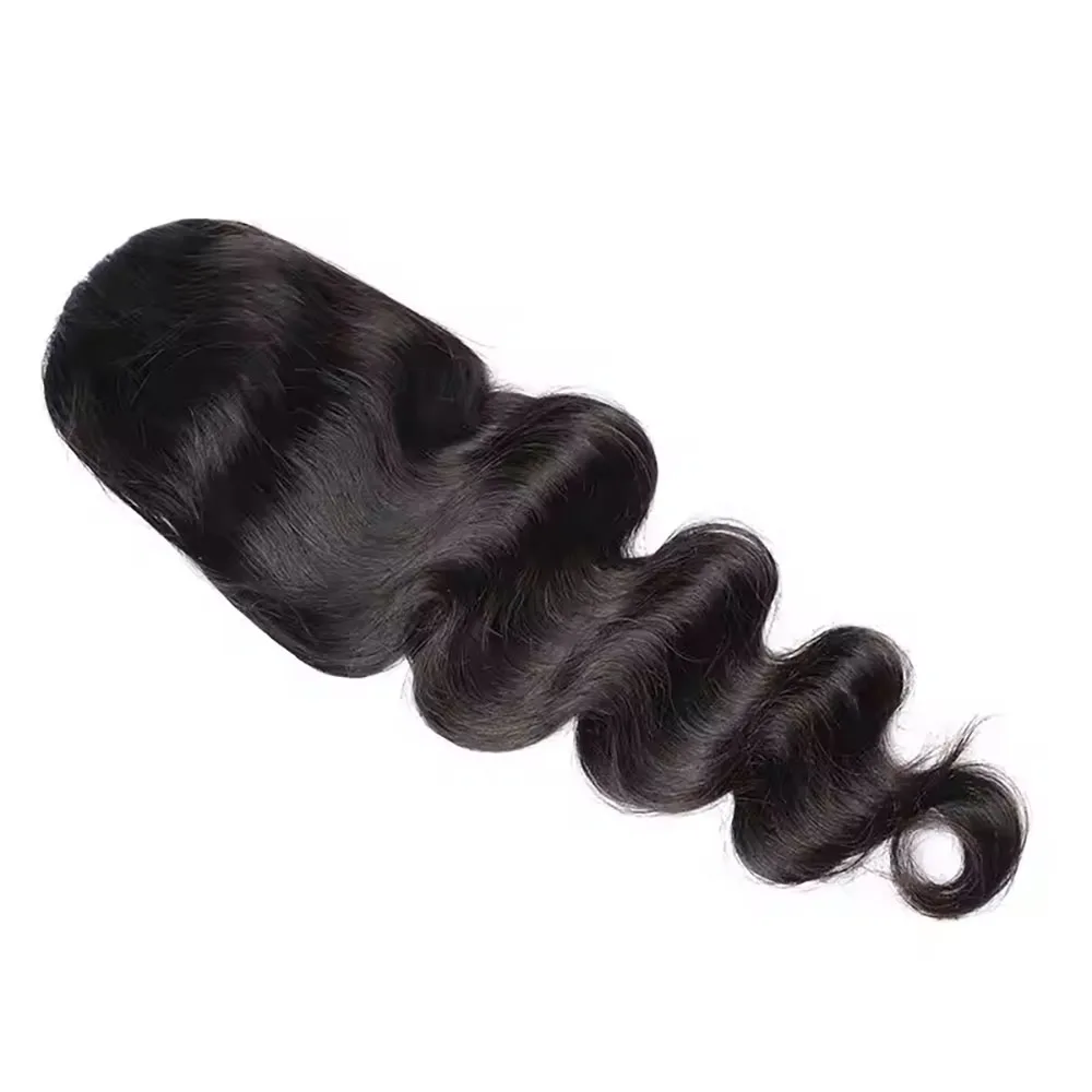 Body Wave Hair Pony Ponytail With Magic Paste 100% Brazilian Human Hair Ponytail Extensions Natural Hair For Daily Cosplay