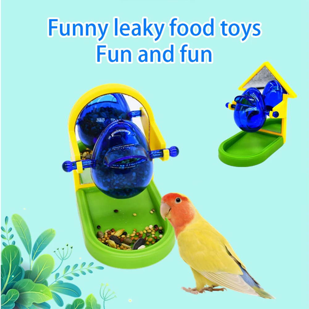 Pet Bird Toys Foraging Development Intelligence Fun Training Leaking Food Props Bird Toys Pet Products