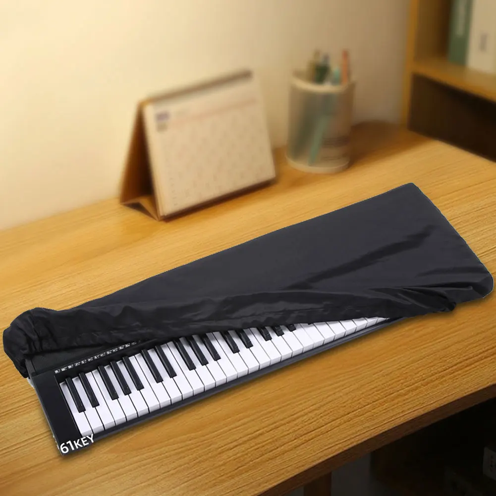 61/88 Key Electronic Piano Cover Dustproof Keyboard Instrument Cover Foldable Piano Keyboard Dust Cover Piano Accessories