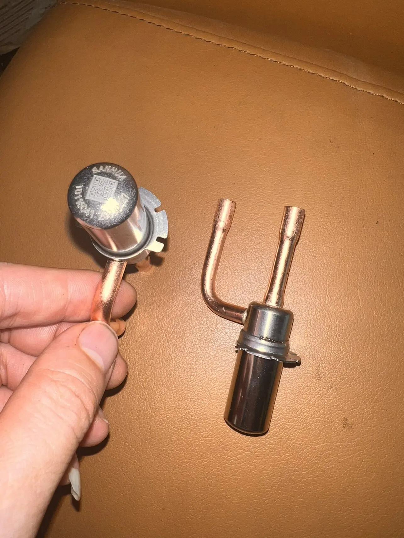 Suitable for Sanhua 116C1.65c expansion valve Suitable for 1.5-3 P air conditioner outer diameter size 1.72 cm Gree Haier...