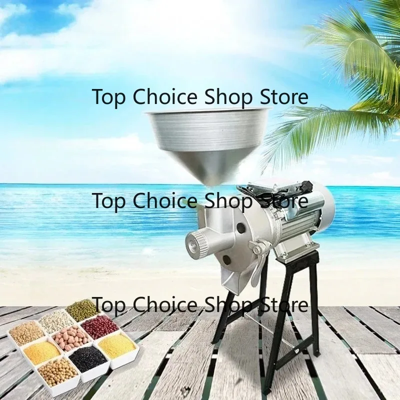 Dry‑Wet Dual‑Purpose Pulverizer Grinder For Tofu Corn Grain Legume Beans Pulping Food Processing Work