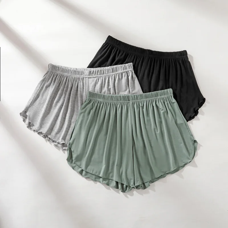 Shorts Women's Summer Loose Large Size Sports Skinny Anti-light Three-point Insurance Hot Pants Modal Home Pajama Pants