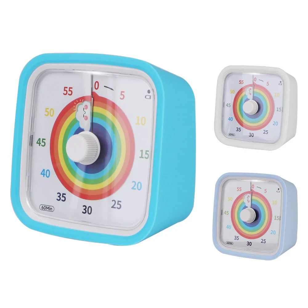 Visual Timer Countdown Timer Time Management Tool Kids Children Reminder 60 Minutes Alarm Clock Cute Cartoon Decorative