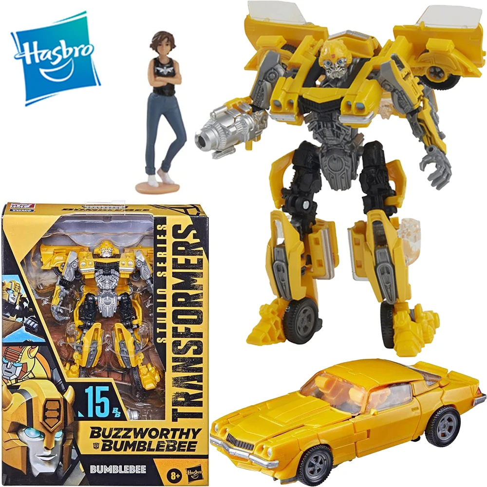 

[В наличии] Оригинальные Трансформеры Hasbro Studio Series SS15BB Deluxe Class Bumblebee коллекционные модели, экшн-фигурки, игрушки в подарок