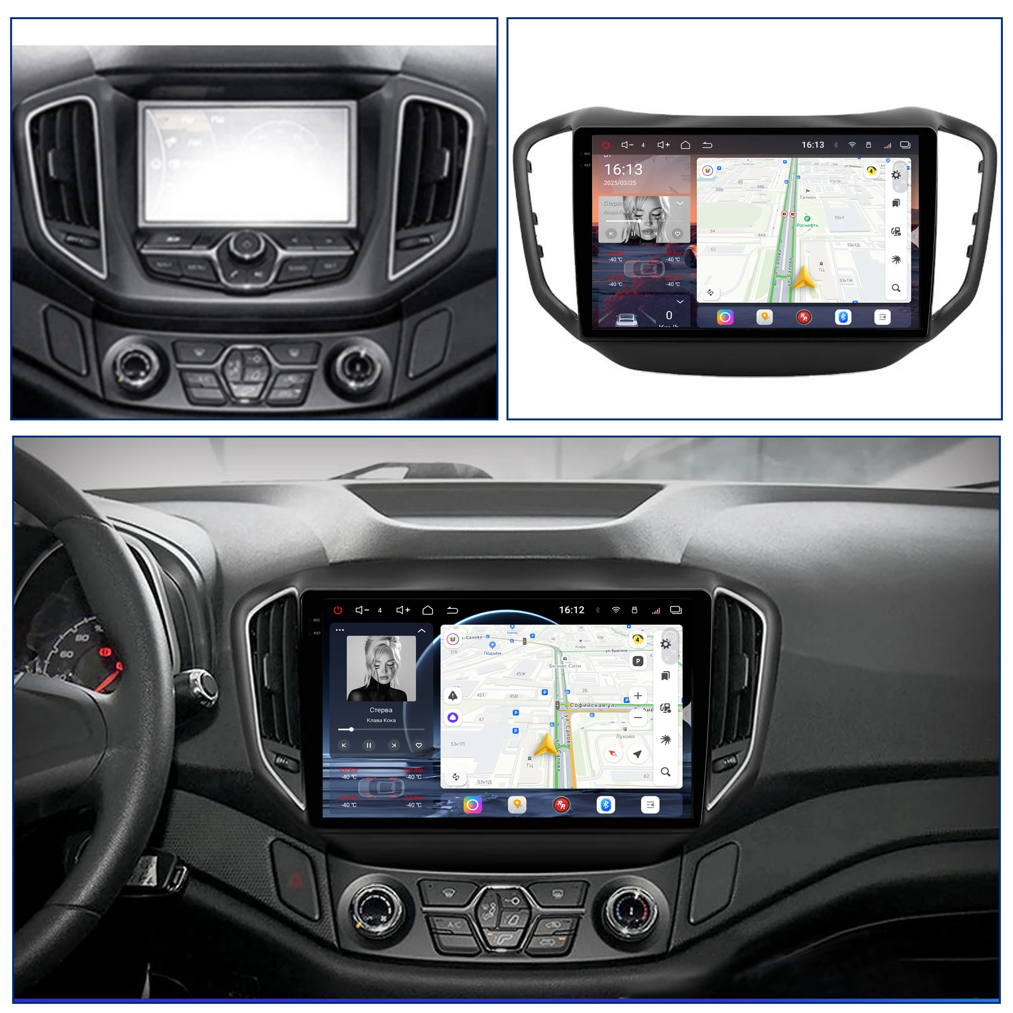 Redpower Crystal Sound 850 Pro Max Android Car Radio Player Screen for Chery Tiggo 5 2014 - 2020 CarPlay Bluetooth Hi-Fi