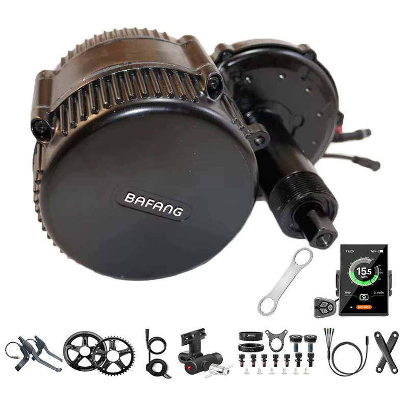 

BAFANG Мотор со средним приводом UART 250 Вт Комплект двигателя 36 В Комплекты для переоборудования электрического велосипеда со средним приводом BBS01B 68/73 мм Запчасти для электровелосипеда Ebike