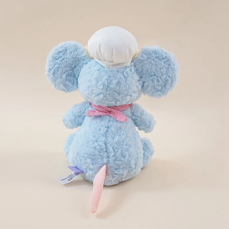 Kawaii Chef Mouse Plush Toy Cartoon Soft Animal Fancy Rat Stuffie for Kids Birthday Gift Lovely Room Decor
