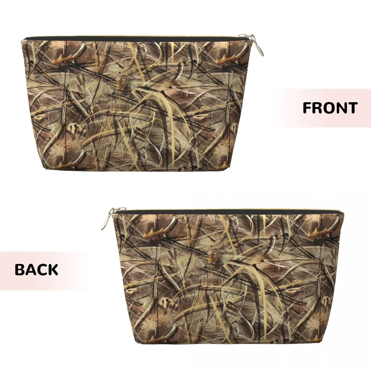 Custom Travel Real Tree Camouflage Camo Pattern Toiletry Bag Fashion Makeup Cosmetic Organizer Beauty Storage Dopp Kit Case