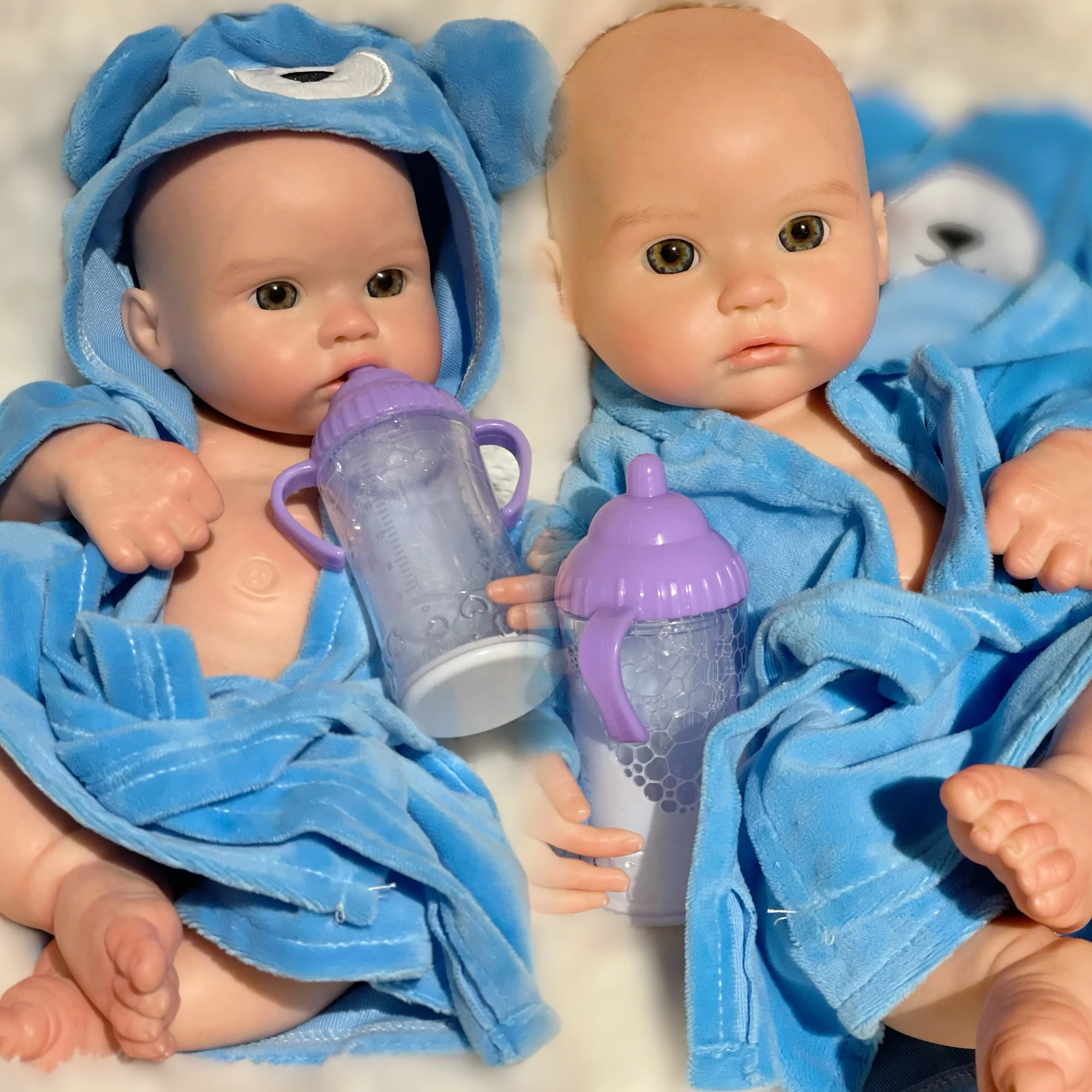 

Bebe Reborn Doll 13Inch Boys Full Body Soft Solid Silicone Reborn Doll Can Drink & Wet Reborn Baby Doll Reborn Corpo De Silicone