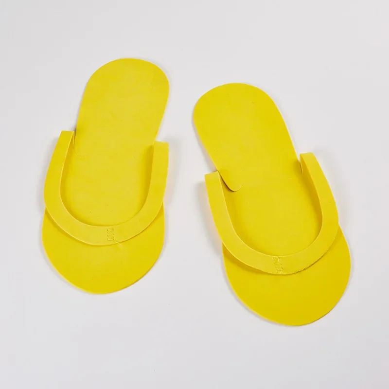 12 Pairs Uv Gel Polish  Cover Disposable Shower Sand Foot Pedicure Beach Foam Flip Flops Foot Care Beauty Slippers Universal