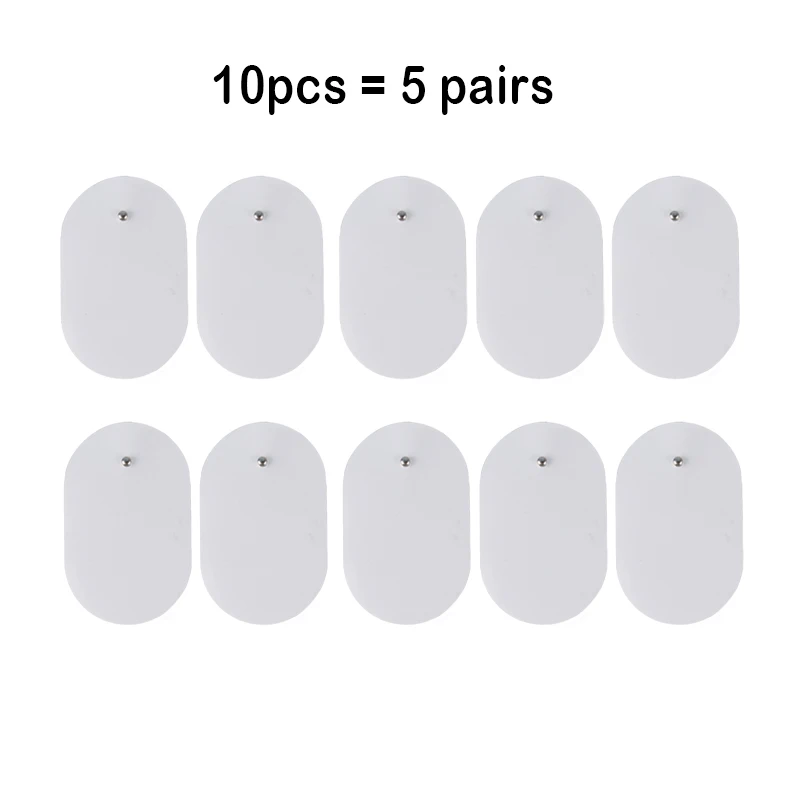 10/20Pcs Tens Electrodes for Myostimulator Physiotherapy Therapy Machine Pads Slimming Massager Adhensive Gel Health Pad Tens