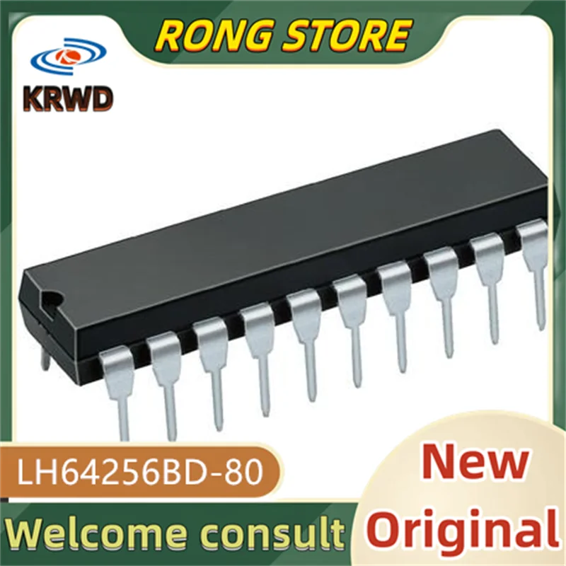 1 PIÈCES Nouveau et original LH64256BD-80 LH64256BD DIP20