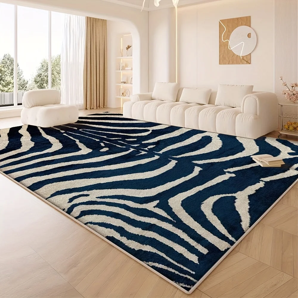 

Floral Print Abstract Geometric Pattern Living Room Floor Sofa Table Decor Non Slip Outdoor Luxury Fleece Machine Washable Retro