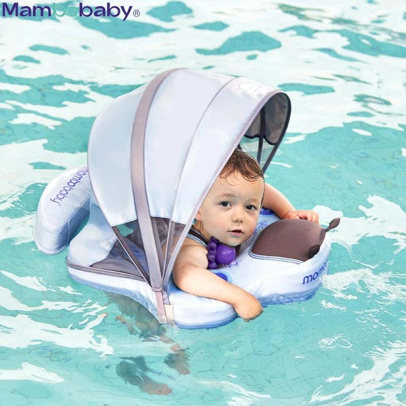 Mambobaby – flotteur pour bébé avec anneau de natation sur le toit, bouée Non gonflable, entraîneur de natation, flotteurs de piscine, accessoires, jouets pour tout-petits