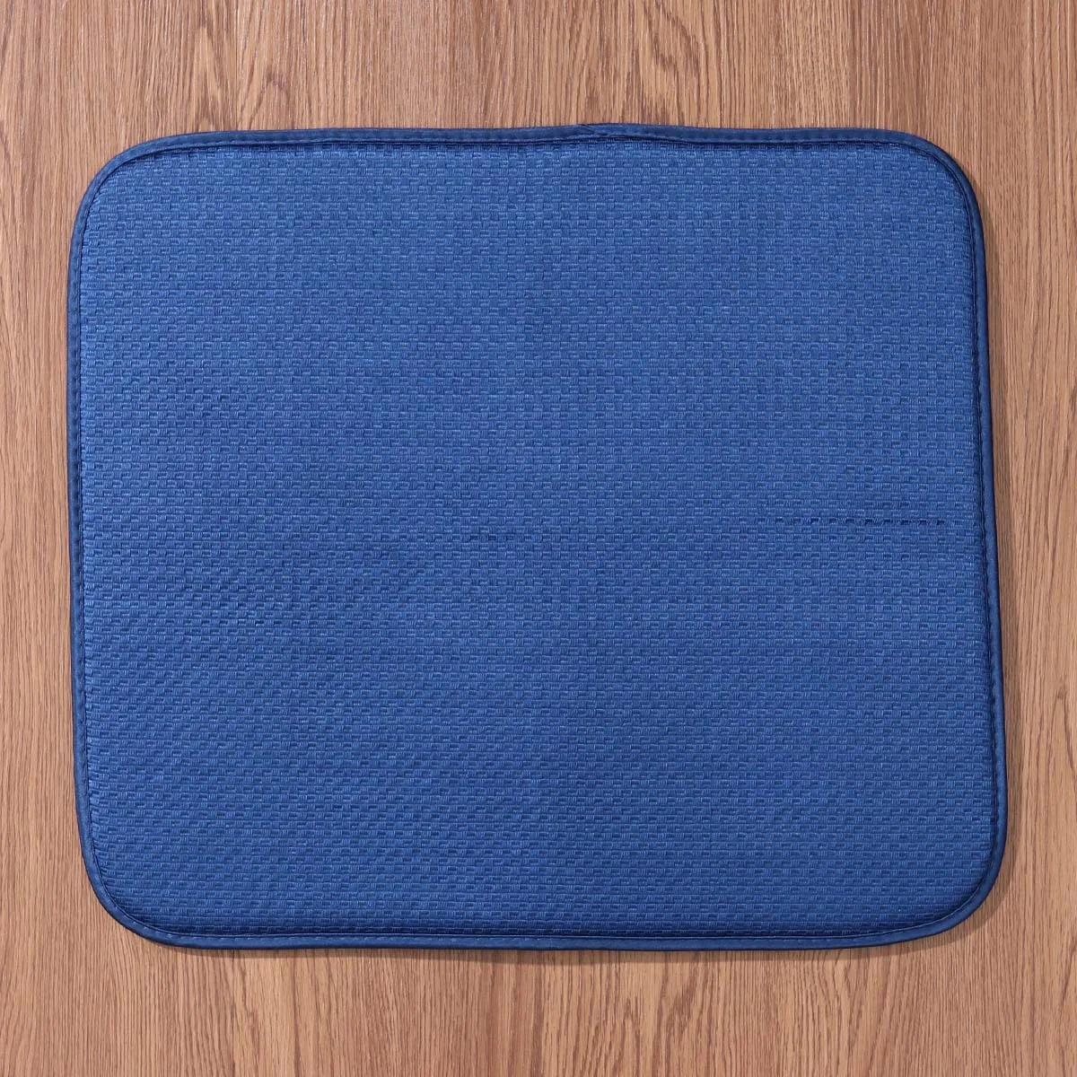 

Drain Drying For Kitchen Counter Absorbent Non-Slip Dish Drying Mat Heat Resistant Foldable Table Mat Blue