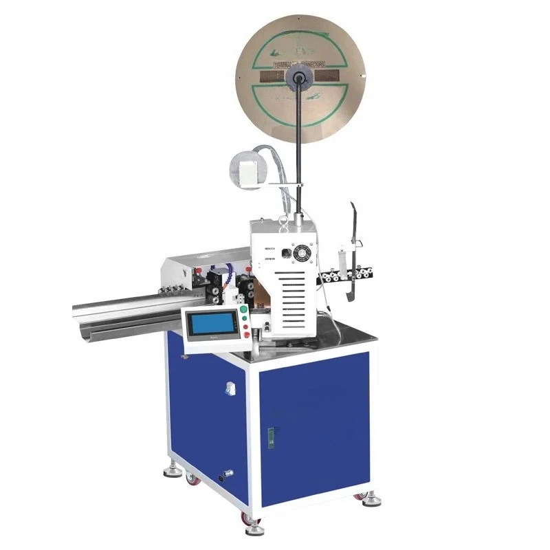 NewAutomatic single-head terminal machine Double parallel wire stripping twisting and wire stripping machineZS-02multifunctional