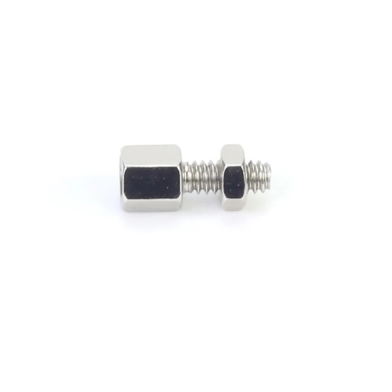 30pcs DB9 Head Fixing Screw Nuts English Motherboard Hex Screws Hexagonal Serial Parallel DB Connector Screw Nut