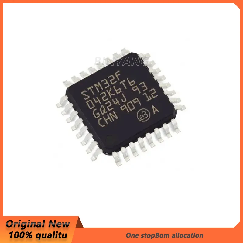 1-10PCS Original NEW STM32F042K6T6  STM32F042 QFP32 IC MCU Chip