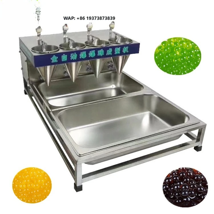 Bubble Tea Making Machine Popping Boba Production Line Machine for Making Tapioca Pearl for Bubble Tea