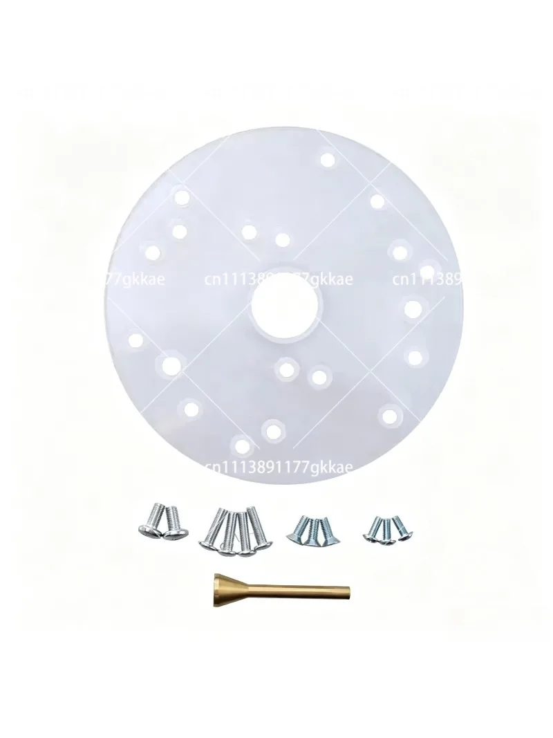 Universal Router Base Plate Template Guides Woodworking Milling Machine Base Carpentry Aid Tool With Centering Pin 6.5 Inch