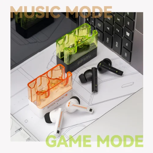 Imagen 2 del producto Moondrop Space Travel 2 Auriculares HiFi con cancelación de ruido TWS Bluetooth 6,0 compatibles con gran calidad de llamadas