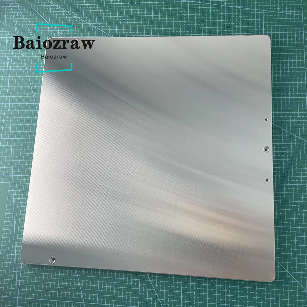 Imagem -03 - Baiozraw-super Flat Aluminum Placa de Construção Voron Trident Impressora 3d 250 mm 300 mm 350 mm mm