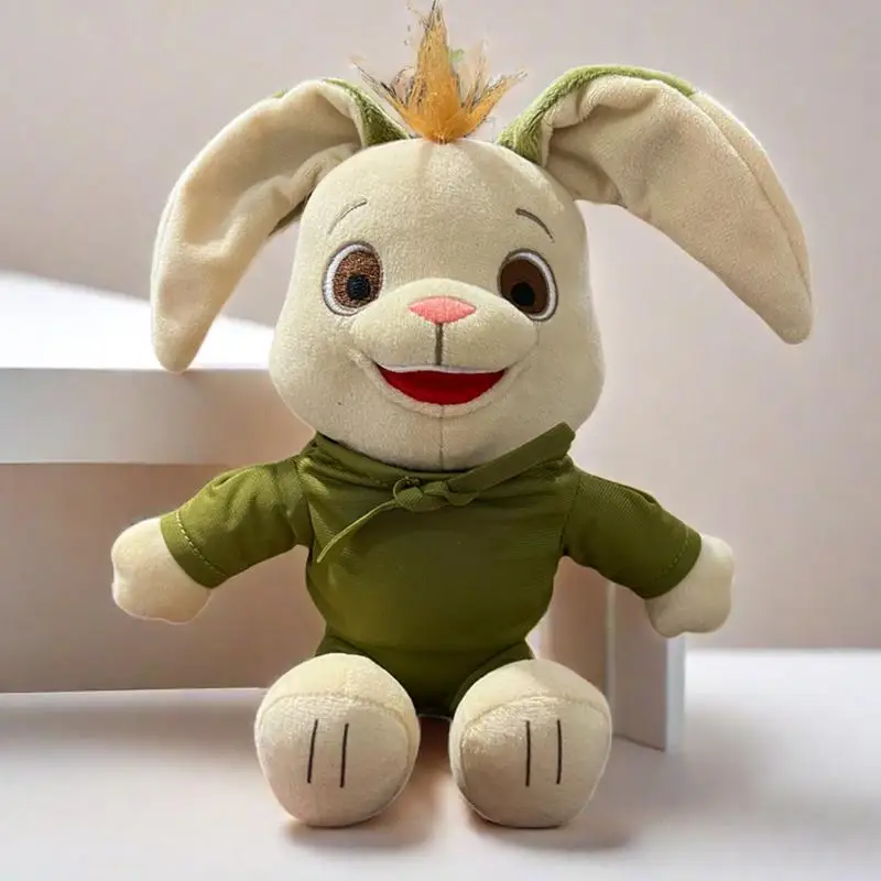 Rabbit Stuffed Animal Creative Easter Bunny Plush Toys Soft Hug Throw Pillow Sleeping Soothing Toys Home Decoration For Friends