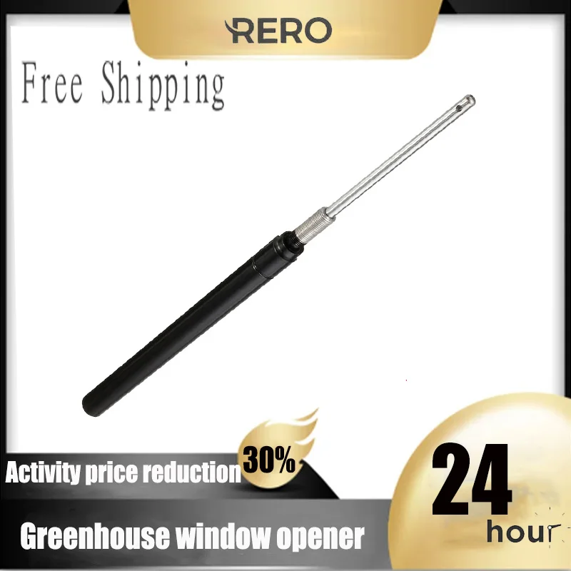 RERO Automatic Window Solar Heat-Sensitive Necessary Stainless Greenhouse For Home Seedlings