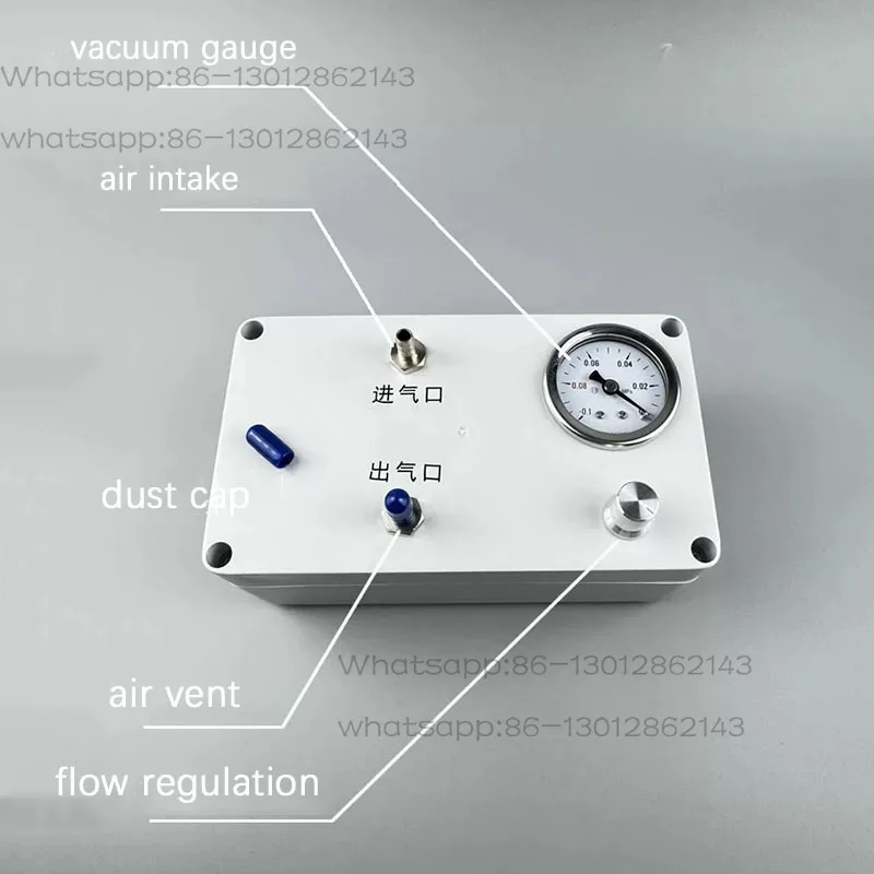 Lab Tabletop Vacuum Pump Multi-use for Filtration Defoaming Liquid Extraction Air Sampling